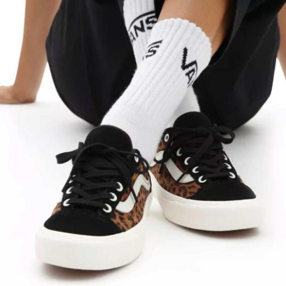 Vans Style 36 Decon SF Suede Leopard Chipmunk/ Marshmallow, new without tags